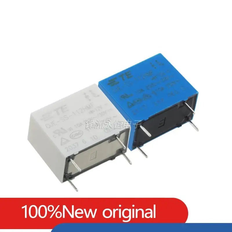 

5PCS/Lot Original New TE Relay OJE-SS-112HMF 12VDC 4PIN 10A Replaceable HF32F-G-012 Power Relay