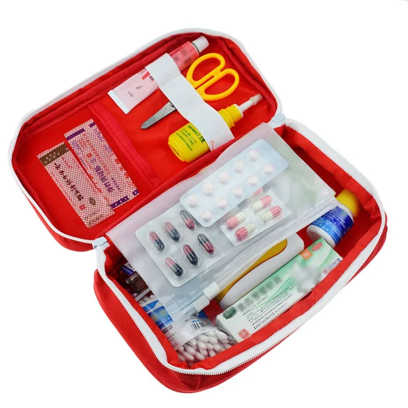 Outdoor Portable First Aid Kit Wild Seeking Life-saving Medical Car Home Travel Emergency Medical Kit First-aid Storage