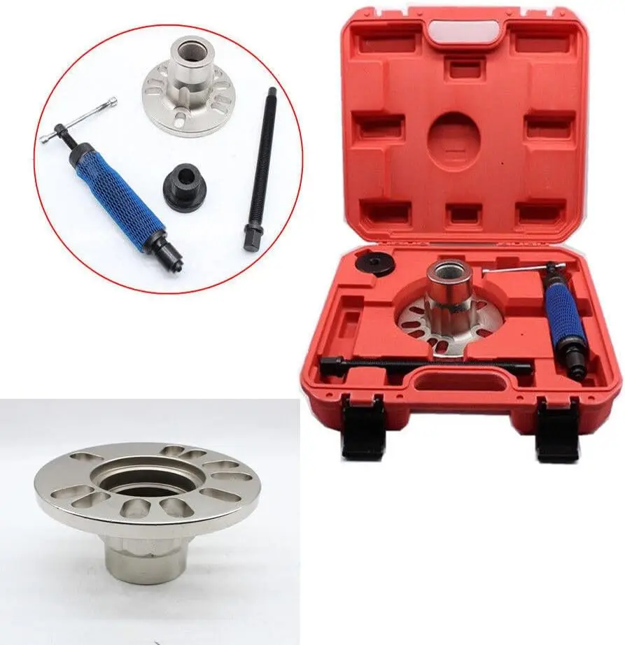 Picture 4: 10T hydraulic wheel hub puller tool professional wheel hub puller assembly disassembly tool for 4 or 5-hole wheel hubs