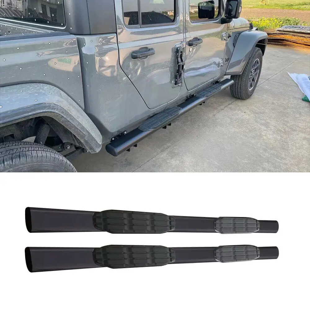 

Running Board Side Step Pedal Nerf Bar Fits for Jeep Gladiator (JT) 2019-2023