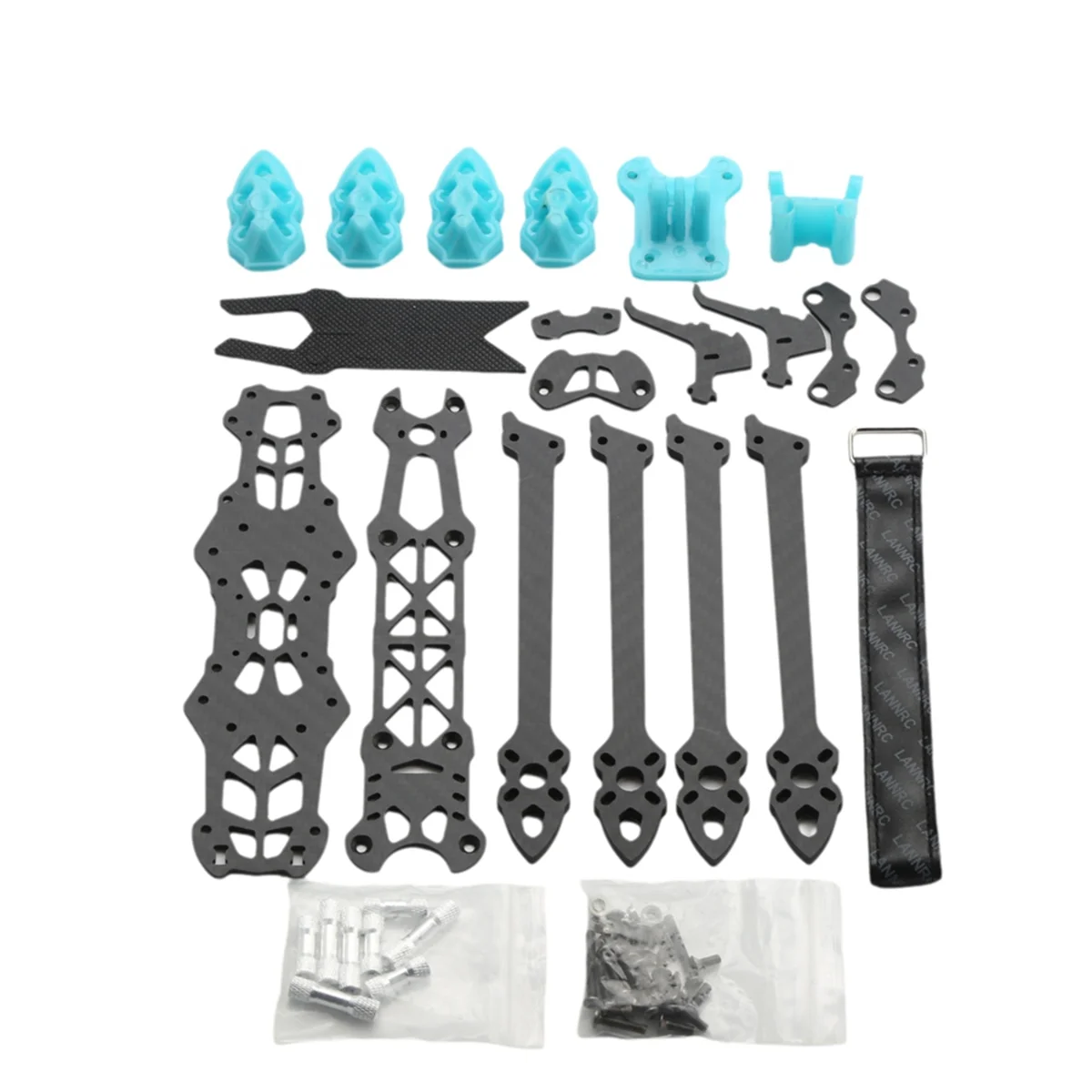

New Mark4 7inch 295mm FPV Frame KIT for F4/F7 Flight Control 28 Series Brushless Motor Propeller for RC Racing Drone-Blue