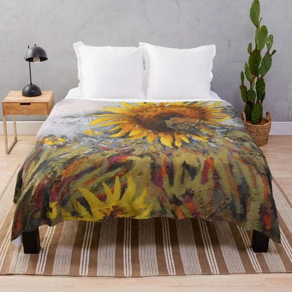 

sunflower collection Throw Blanket Plaid on the sofa Fashion Sofas Blankets