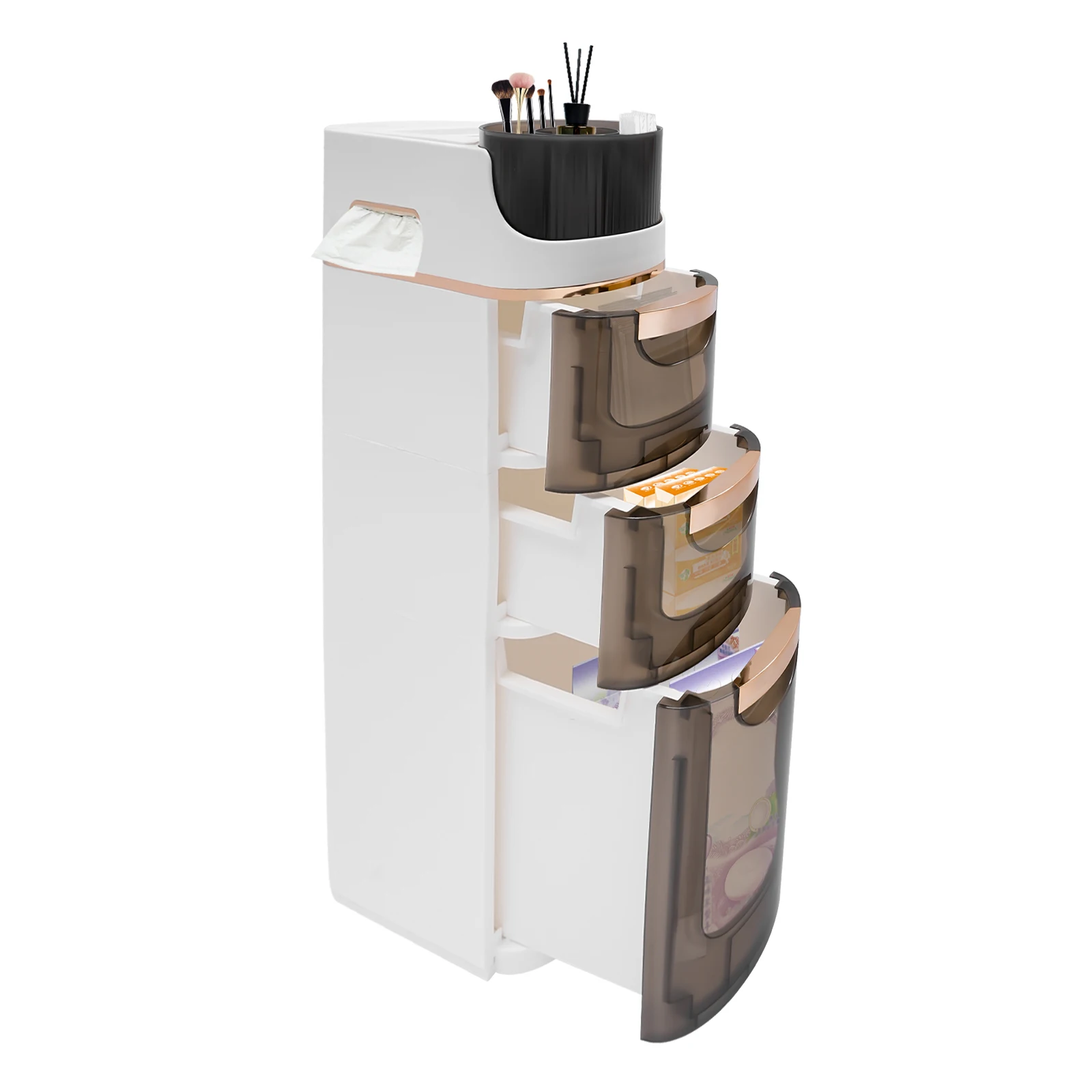 

Spacious Bathroom Floor Cabinet with Drawers for Stylish and Organized Storage Solutions