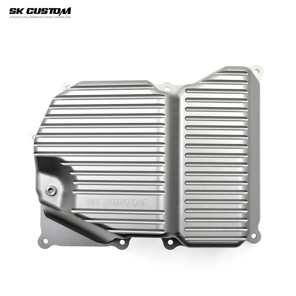 SK CUSTOM auto parts forged aluminum alloy CNC transmission oil pan for BMW MINI Cooper ALL4 One JCW R55 R56 R57 R58 R59 R60 R61