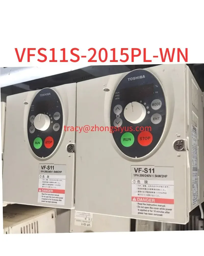 

Used frequency converter VFS11S-2015PL-WN, 1.5 kw, 220V