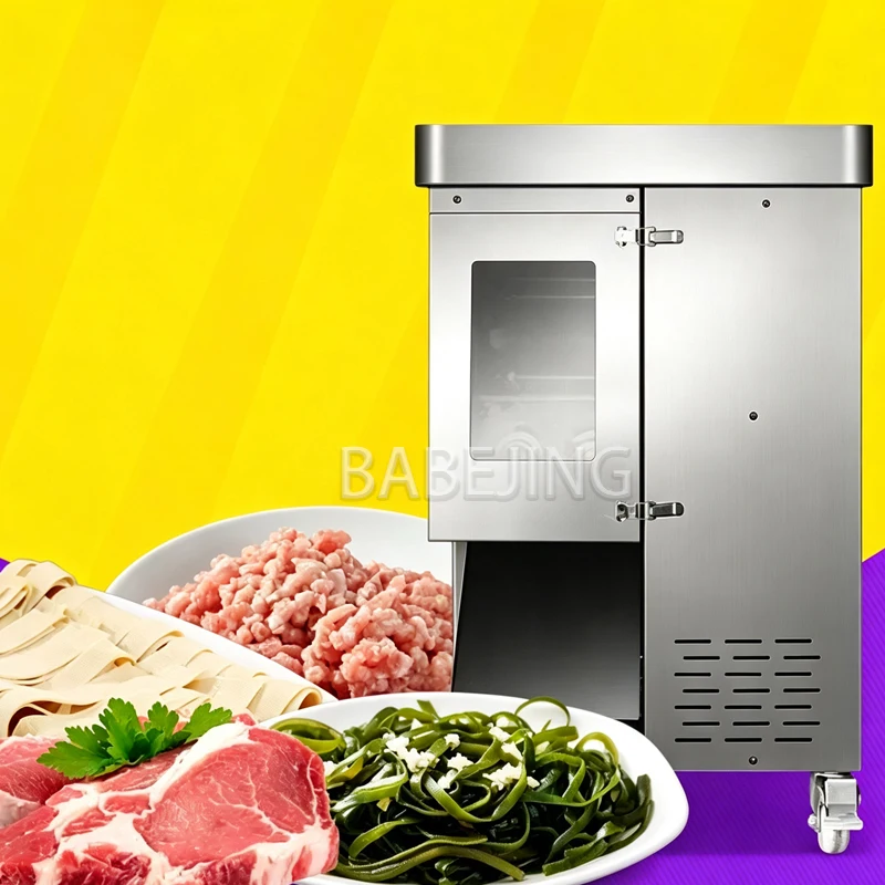 Fully Automatic Household Meat Cutter, Automatic Food And Vegetable Shredder, One-Time Molding