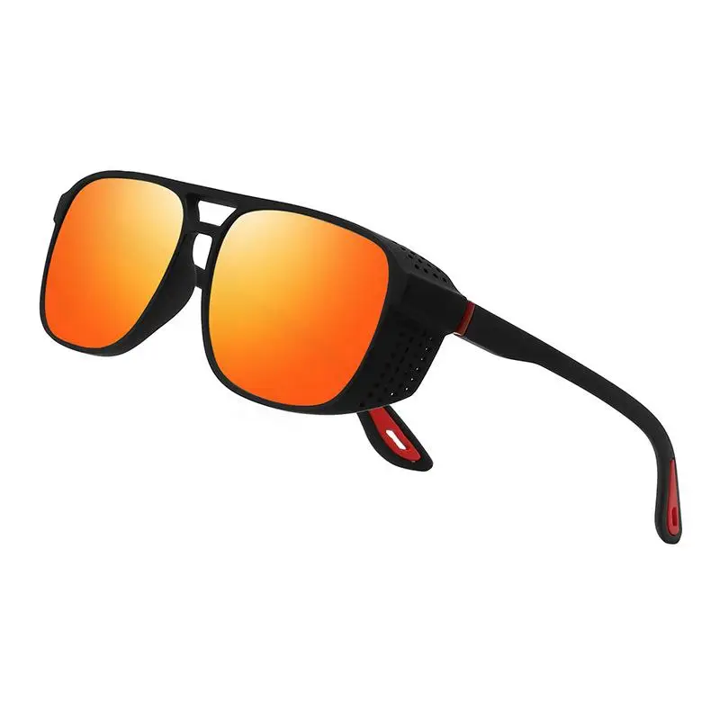 

Polarized Fishing Glasses for Men UV400 Protection Driving Running Cycling Sunglasses Designer Windproof Square Ski Goggles