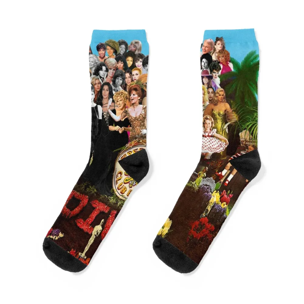 

Sgt Pepper's Divas Socks Thermal man winter Novelties gifts Soccer Socks Female Men's