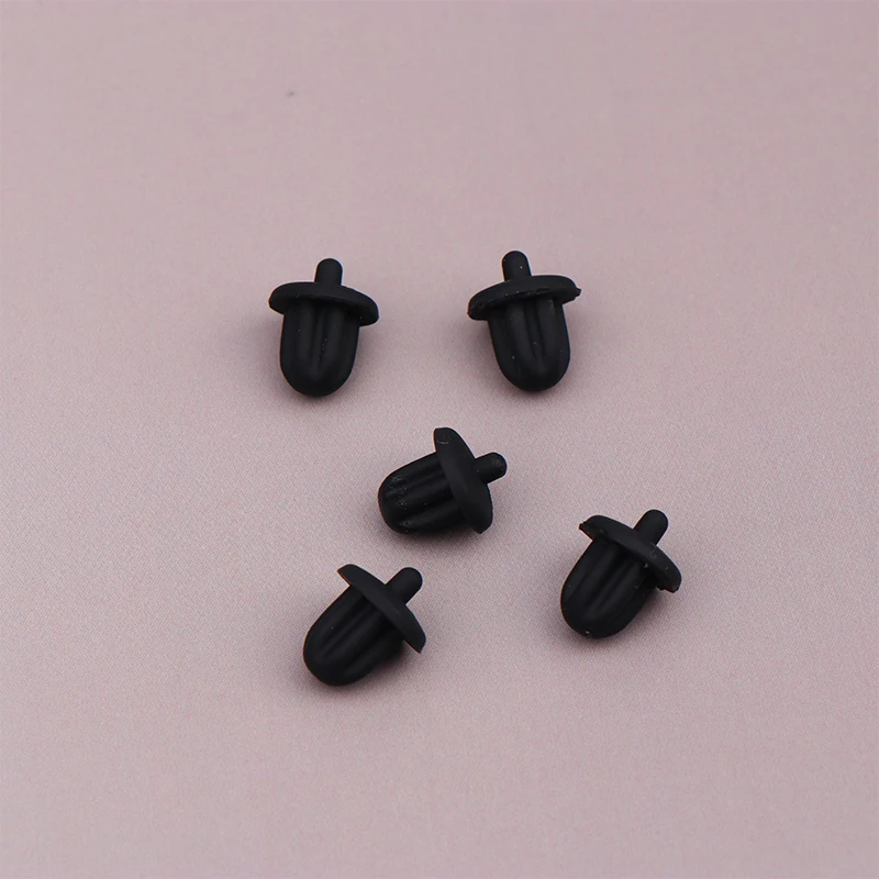 5/10Pcs Silicone Rubber Anti Dust Plugs Interface Dustproof Cover For 6.35mm Audio Jack PC DVD Microphone Socket Accessories