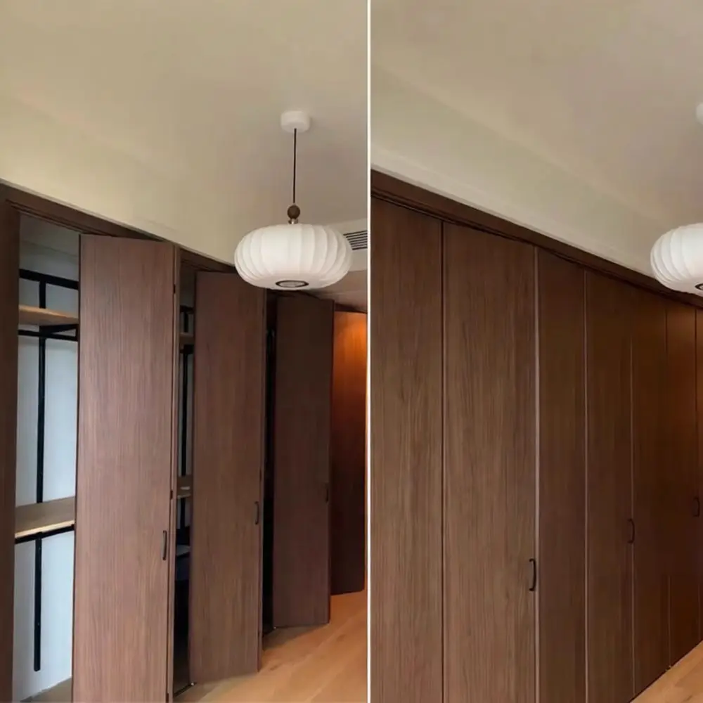 Double Cup Furniture Hinge 180 Degree Flat Close Pivot For Folding Door Closet Cabinet Zinc Alloy Hardware Accessory