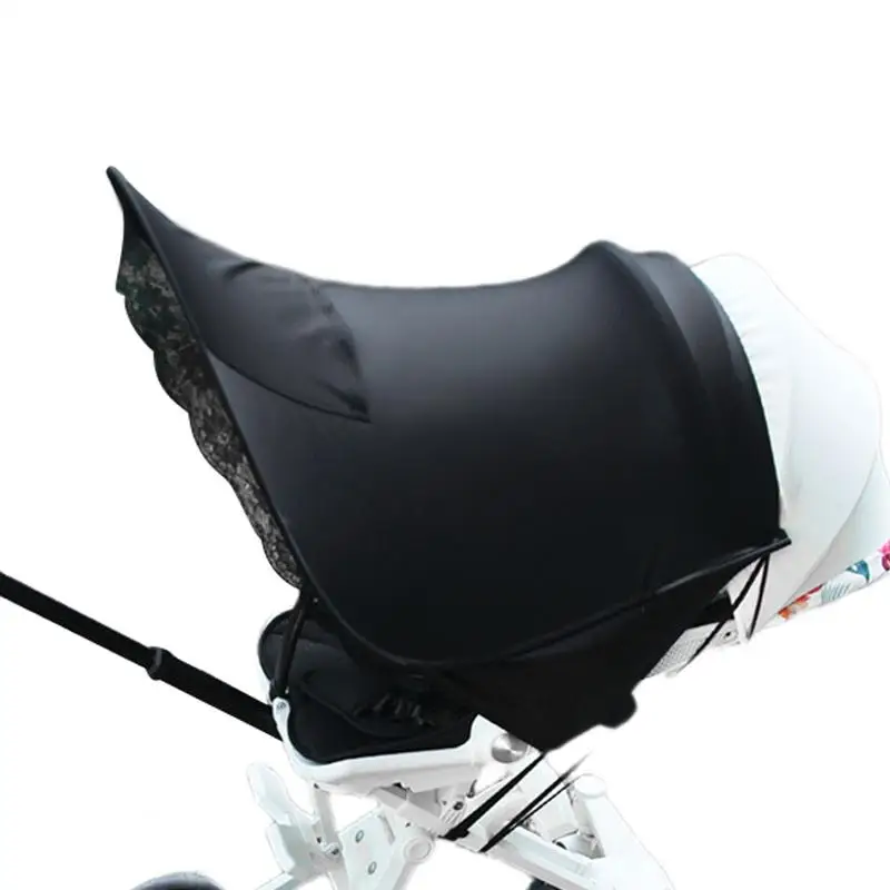 

Sun Cover For Stroller Pram Sun Protection Rayshade Easy Installation UV Block Stroller Awning Canopy For Walking Camping Picnic
