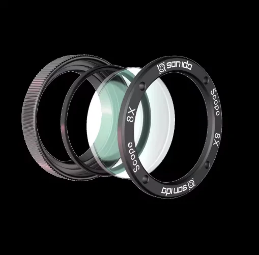 Sanlida X10 Compound Bow Sight Scope Lens 6X 8X Magnified Part For Accuracy Target Or Field Archery Shooting - Image 4