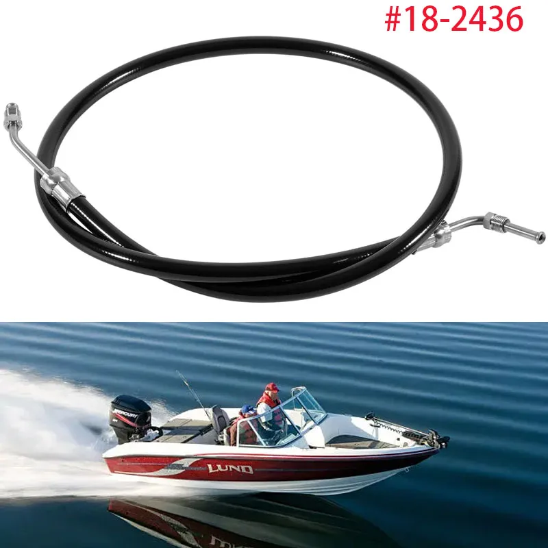 

18-2436 Marine Power Trim Hose Fits for Mercruiser Stern Drives 32-95859, 32-861128 and Mallory 9-71512 Outboard Motors