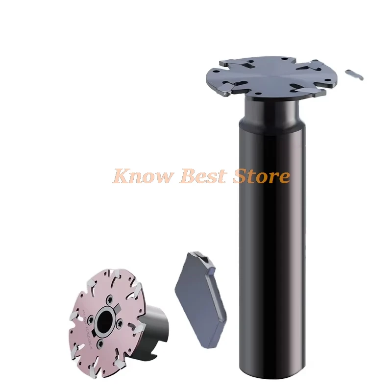 ใบมีดกัดร่อง GFN/GSFN ขนาด 2 มม. 3 มม. แบบสามคม สำหรับกัดร่อง T-slot