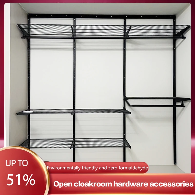 

Rack Wardrobe Open Clothes Drying Rack Apartment Rental Dormitory Simple Assembly Wardrobe Clothes Storage Rack