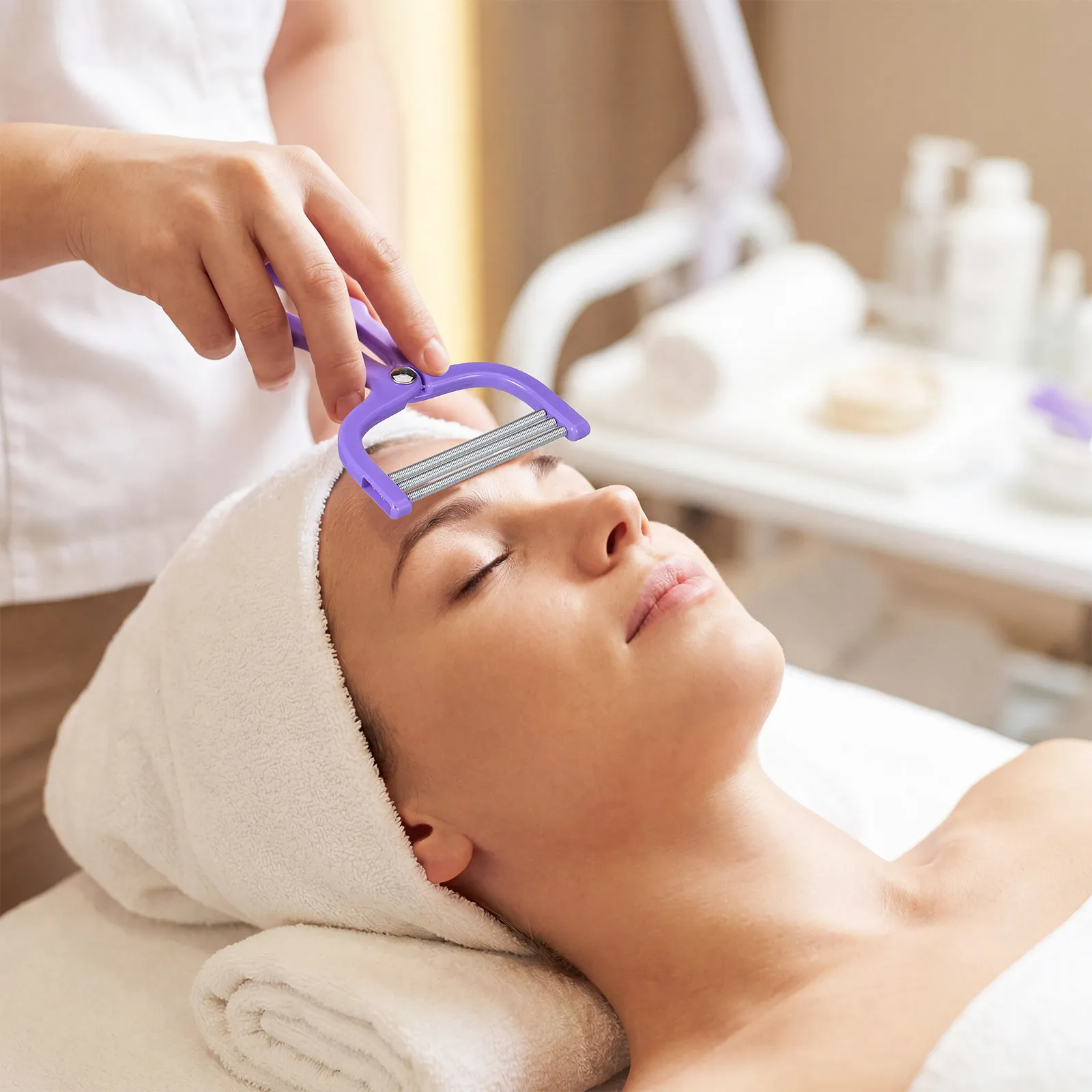 

Набор из 3-х премиальных инструментов для удаления волос на лице: пластиковые пружинные приспособления для быстрого и безболезненного удаления волос на лице, портативные, для более гладкой кожи