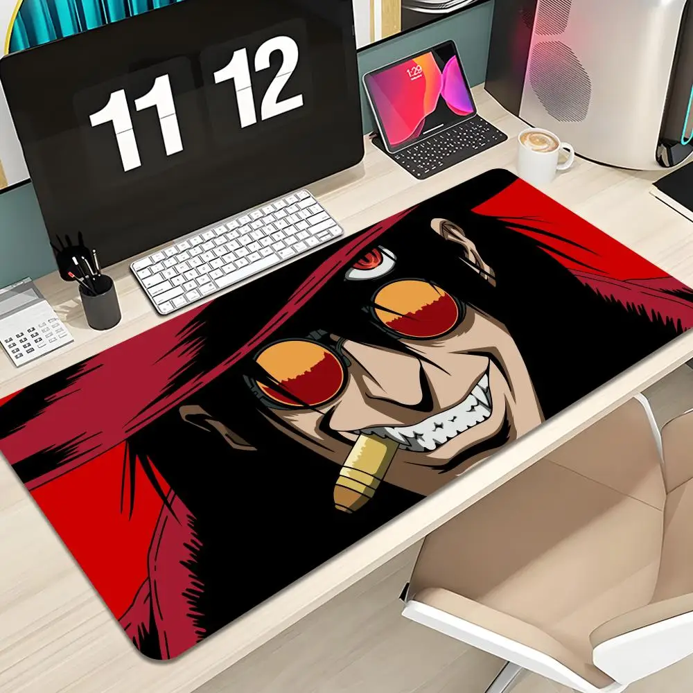 

Anime Hellsing Alucard Mouse Pad Keyboard Mousepad lauge 1200X600 mm Desk Mat PC Gamer Office Carpet Home Table pad