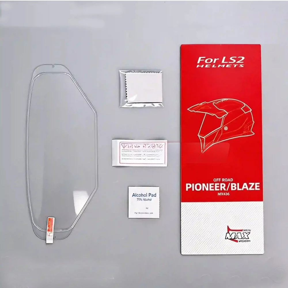 Motorcycle Helmet Anti Fog Sticker Film Compatible with LS2 MX436 Helmet,  Anti-Fog Replacement Moto Helmet Accessories