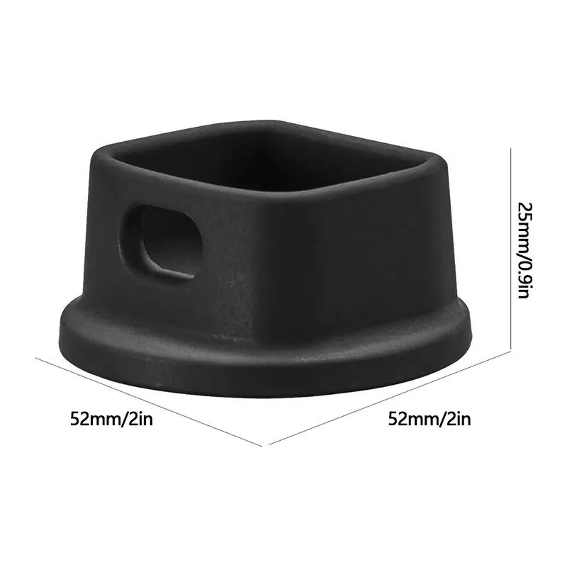 Câmera antiderrapante de esportes Silicone Base, Base de fixação pode carregar, Desktop Mount, Colocação estável