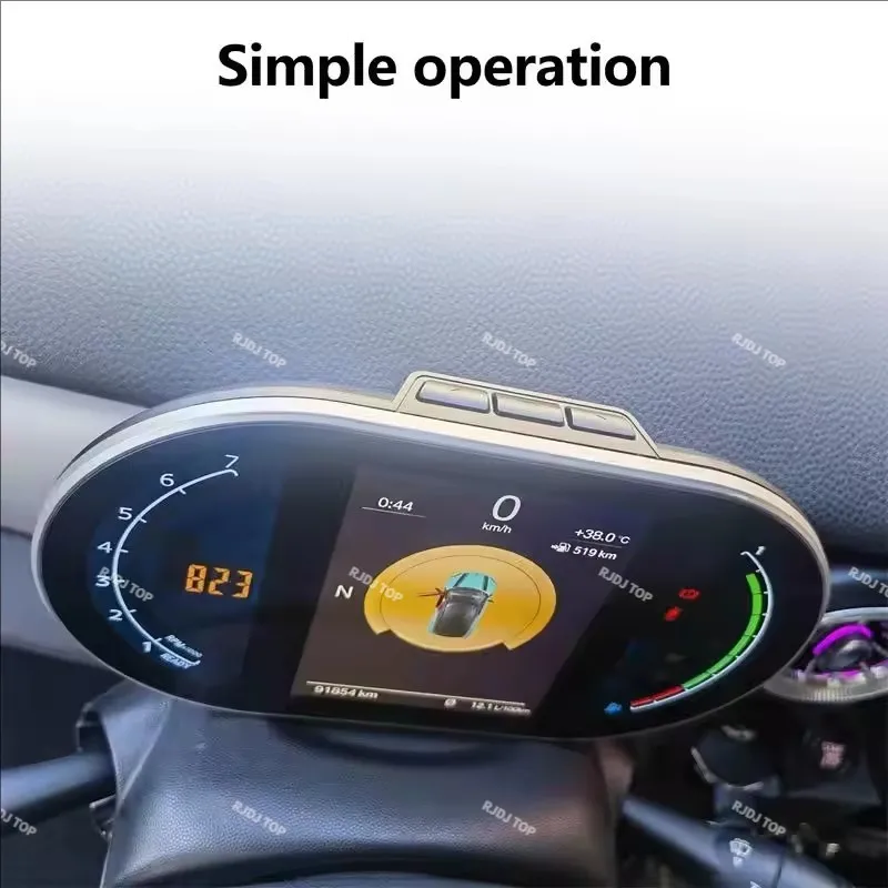 For BMW Mini Cooper F Series F54 F56 F60 2015+ Car LCD Instrument Cluster Digital Dashboard Pannel Speedometer Player HeadUnit