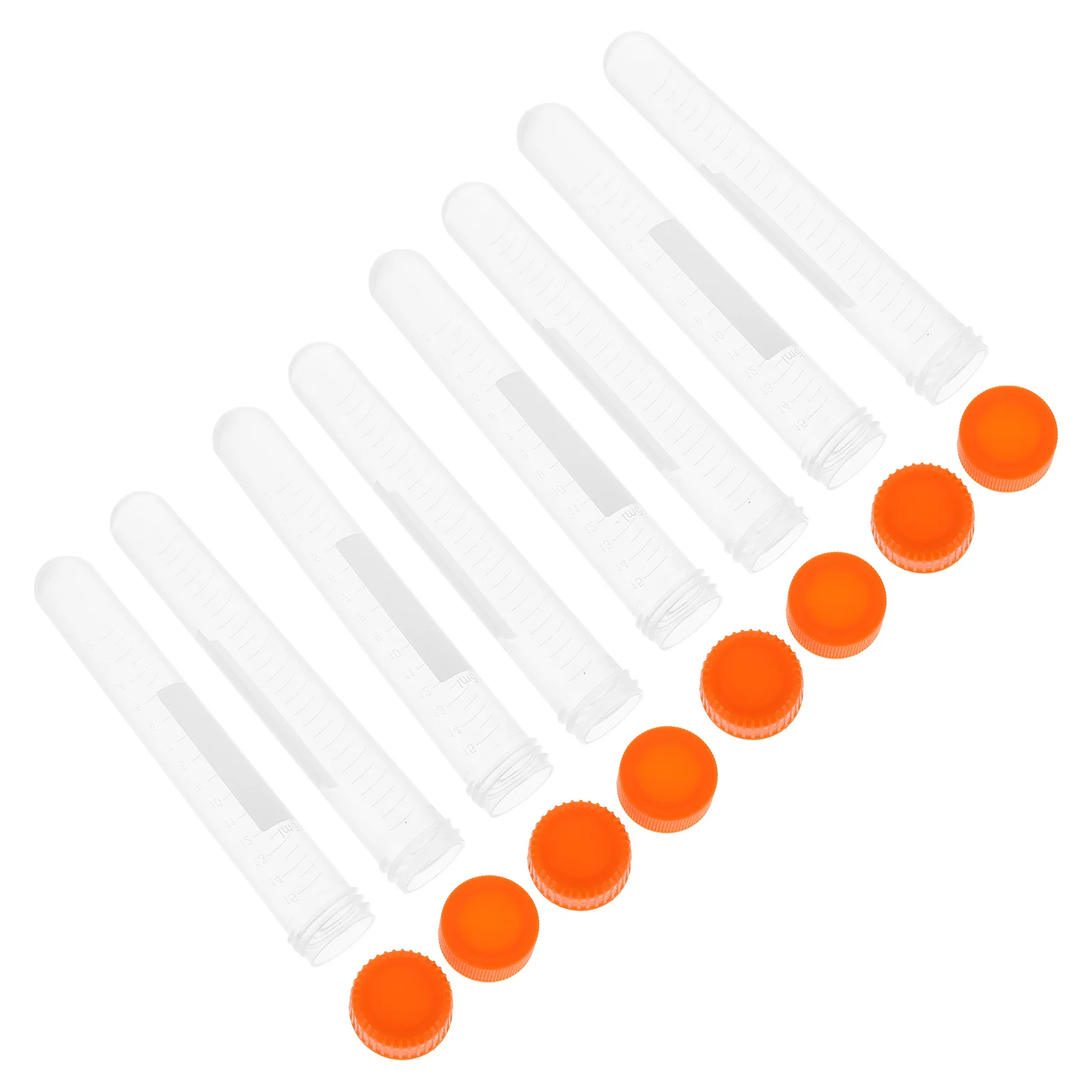 

20 pcs Needle Storage Container Clear Plastic Bottle For Sewing Needles Cross-Stitch Organizer Portable Tube Holder Knitting