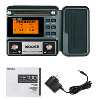 MOOER GE100 Guitar Effect Pedal Multi-effects Processor Pedal With Loop Recording Max Time 180s 40 Drum Rhythms 8 Effect Modules