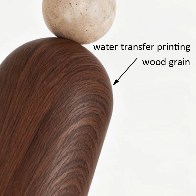 منتصف القرن نمط غرفة نوم السرير قلادة صغيرة ضوء وابي سابي الأصفر الترافرتين الممر ممر غرفة المعيشة لهجة