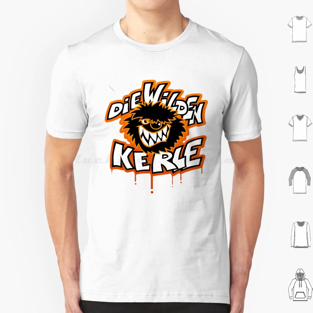 Die Wilden Kerle camiseta tamaño grande 100% algodón fresco Vintage Grunge juguetón Wilde Kerle Die Wilden Kerle fútbol película deportiva