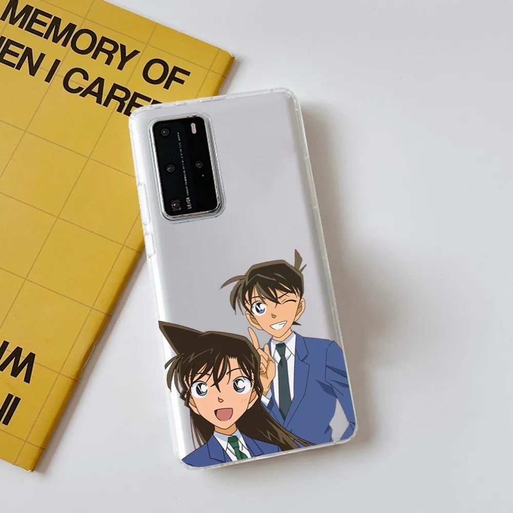 Anime Detective Conan Phone Case for Samsung S10 20 22 23 A10 40 for Xiaomi10 Note10 for Huawei P50 20 Honor60 70