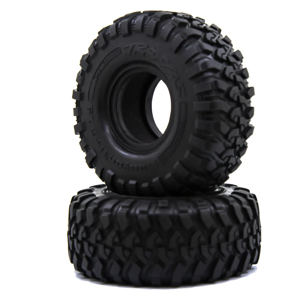 

1.9" 120mm RC Rock Crawler Tires Rubber Off-Road for Axial SCX10 Traxxas TRX4 TRX6 #8174