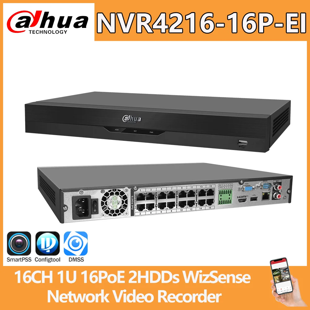 Dahua Nvr 16CH NVR4…