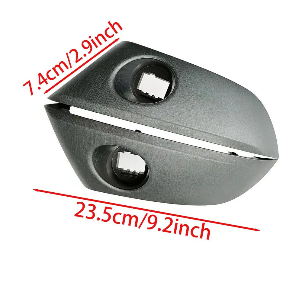 2pcs Center Dash Air Vent Radio Bezel Trim Dashboard Instrument Cluster Panel for Toyota Rav4 2006 2007 2008 2009 2010 2012