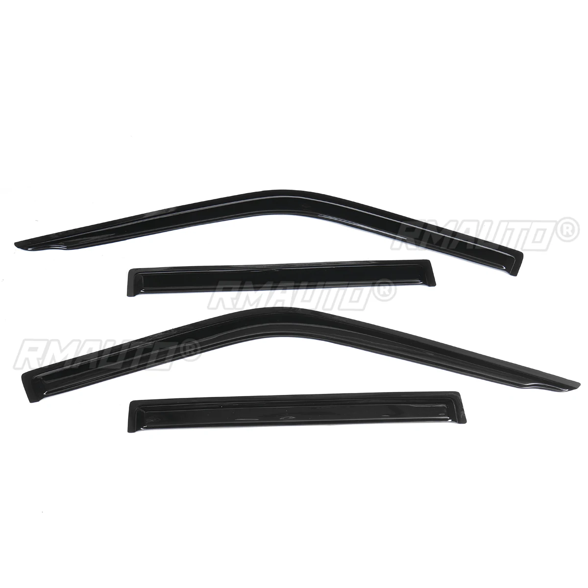 Defletores de vento para janela de carro, 4 unidades, coloridos para Nissan Navara D22 1997 1998 1999 2000 2001 2002 2003 2004 2005 2006 -2015