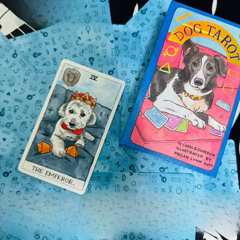 jeu-de-cartes-tarot-doggie-pour-chiens-cartes-tarot-avec-sac-pour-le-divertissement-et-le-divertissement-cartes-de-collection-de-haute-qualite
