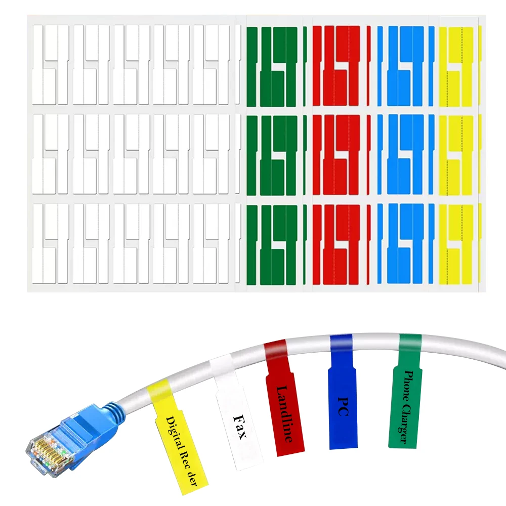 N-mark Factory Price Good Quality V420T-R Wire Printing Cable Pair Folding Automatic Cable Labeling Machine