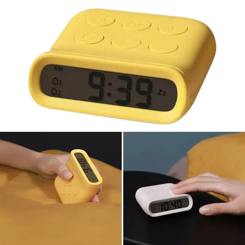 Reloj despertador pequeño y creativo con recordatorio, temporizador de cocina con batería Simple, Mini reloj despertador electrónico duradero, accesorios para hornear