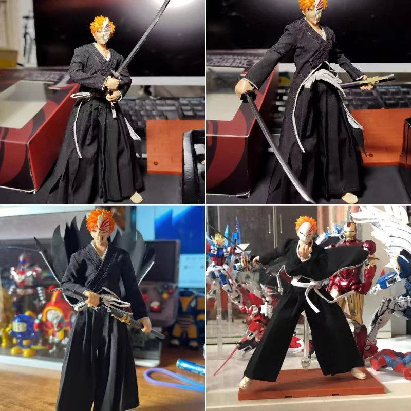 

Dasin/Great Toys/GT Bleach Kurosaki Ichigo Aizen Sousuke Ukitake Jushiro Ichimaru Gin 18 см/7 дюймов 1/10 SHF фигурка