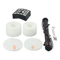 Vacuum Filter and Roller Brush Set for Shark NV680 NV681 NV682 NV683 with Additional Cleaning Brush and Sponges