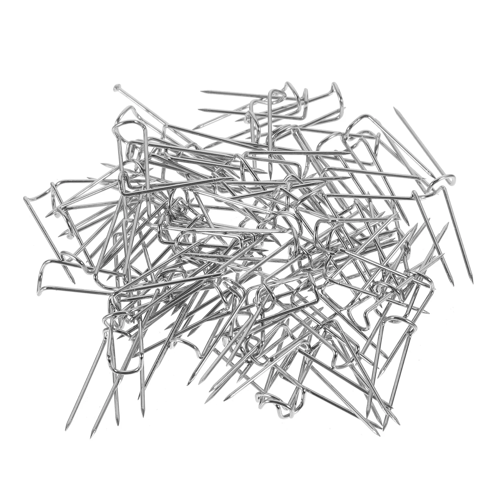 เข็มเย็บผ้ารูปตัวยูแบบใส ใช้ซ้ำได้ ปลายแหลมแข็งแรง อุปกรณ์เย็บผ้า สำหรับงาน DIY