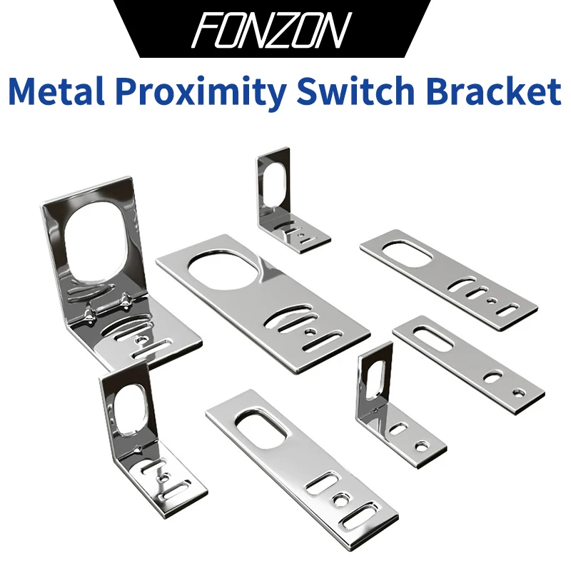 M8 M12 M18 M30 E3JK E3Z SN04  Approach Sensor Holder Photoelectric Sensor Switch Support Metal Proximity Switch Bracket