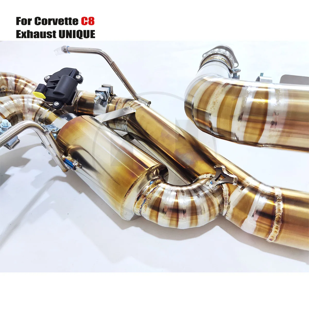 

УНИКАЛЬНЫЙ подходит для спортивного глушителя Corvette C8 6,2 л V8 2020+, титановый клапан выхлопной системы