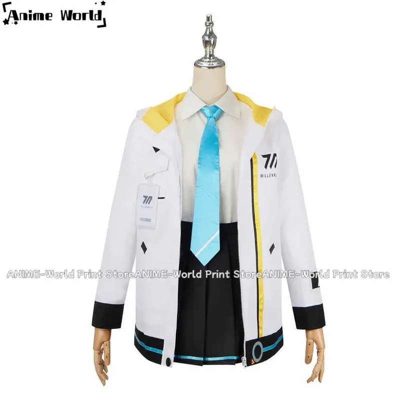 

《Нестандартный размер》Унисекс Аниме Синий Архив Ханаока Юзу Костюмы для косплея Наряд Хэллоуин; 2'd,5.h;