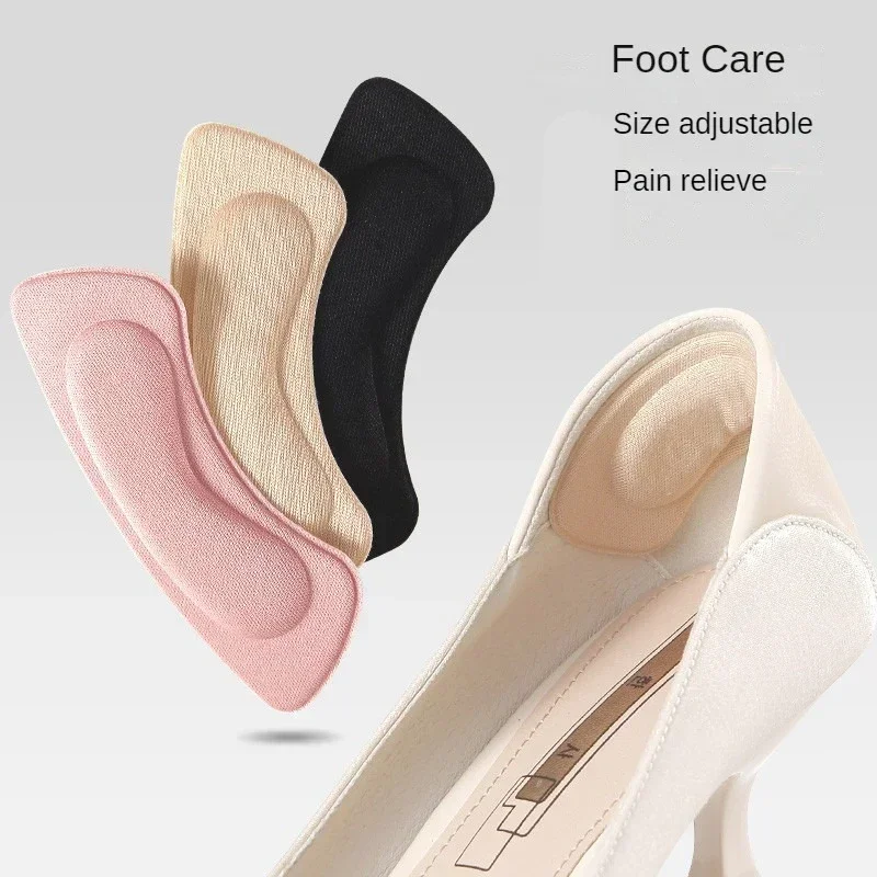 Women Insoles for Shoes High Heel Stickers Adjust Size Adhesive Heels Insert Feet Protector Sticker Pain Relief Foot Care Pad