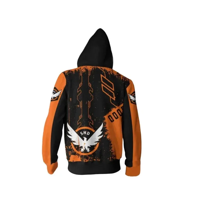 2025 11 لعبة توم كلانسي القسم 2 البلوز هدم هوديس تأثيري البلوز Sharpshooter سترة سستة مقنعين Clo