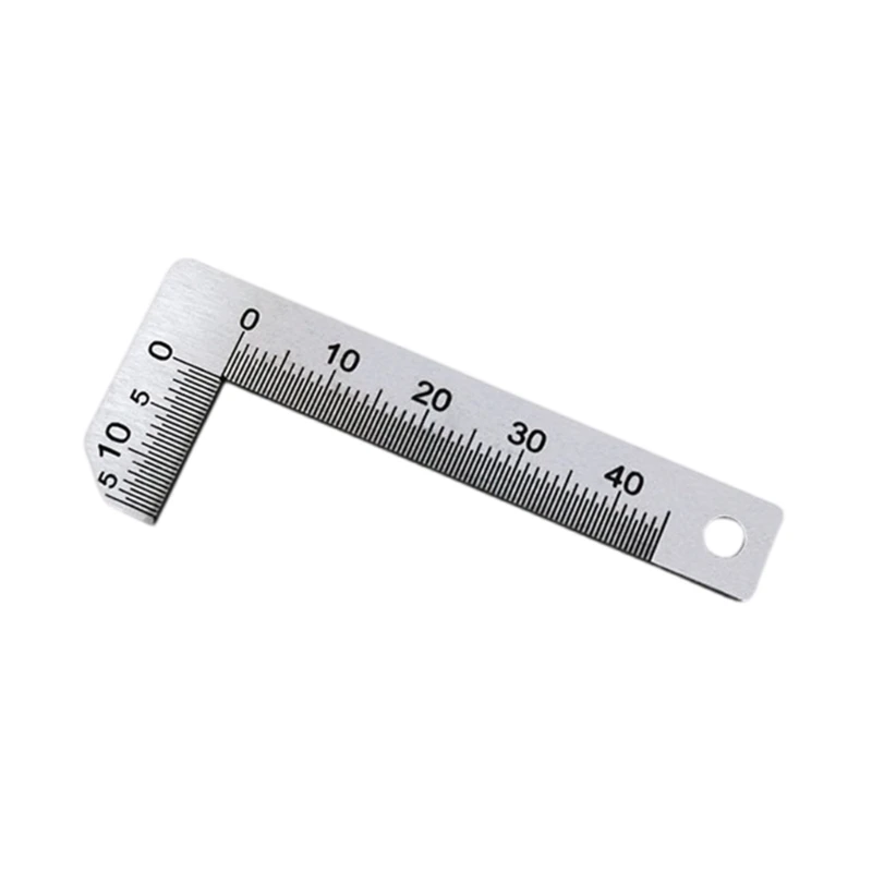 Accurate Measurement Tool Double Function Chamfer Calipers for Internal & External Angles Bevel Measurement Instrument