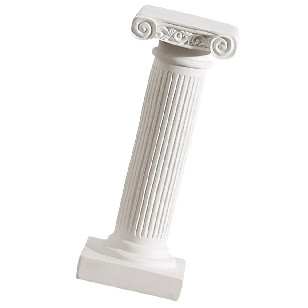 

Roman Ornament Resin Column Holder Wedding Home Decor Pillar Candlestick Photography Prop Garden Landscape Statue Pillars