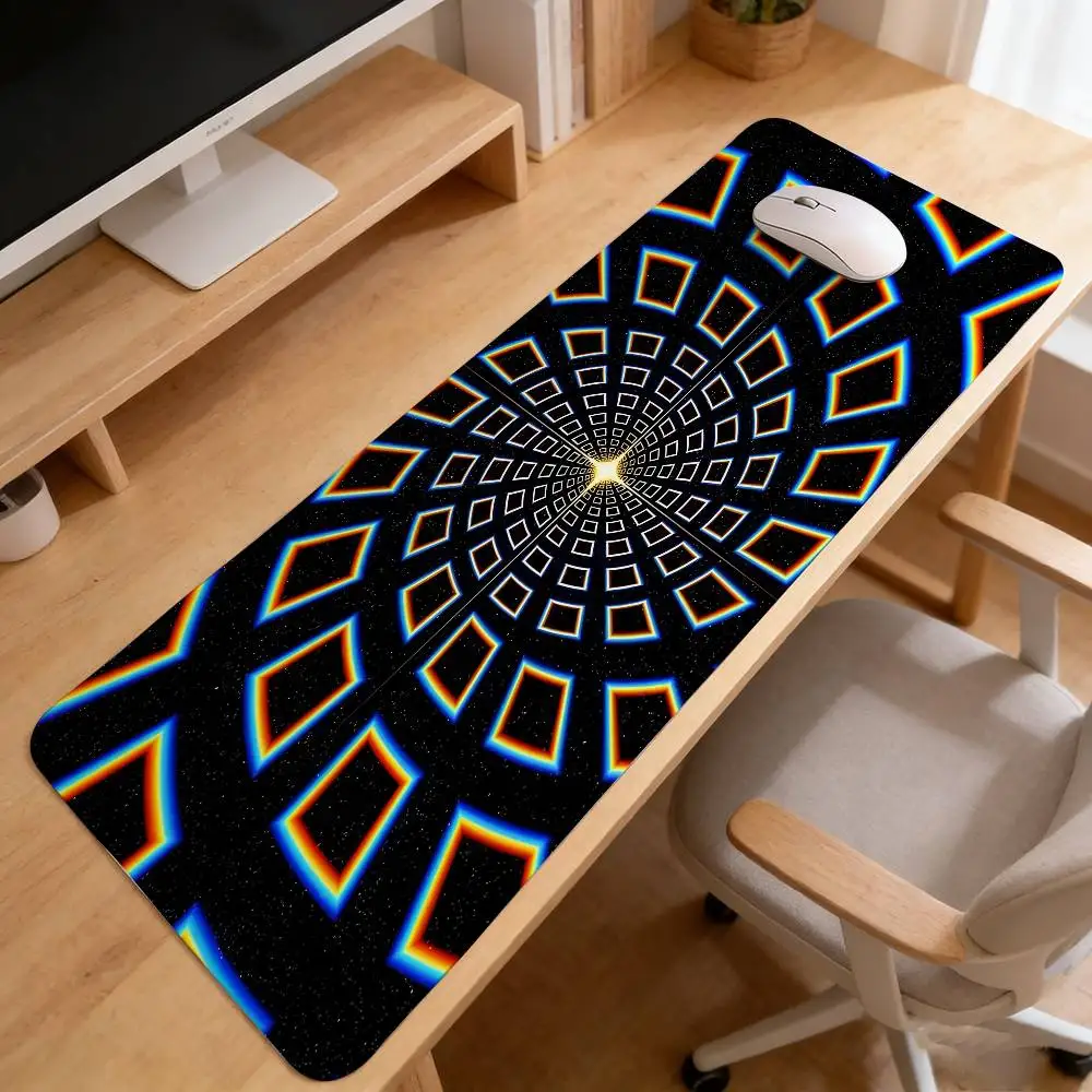 3D Vision Mouse Pad Computer Mat Deskpad Laptop Keyboard Mat Office Large Landscape Mousepad