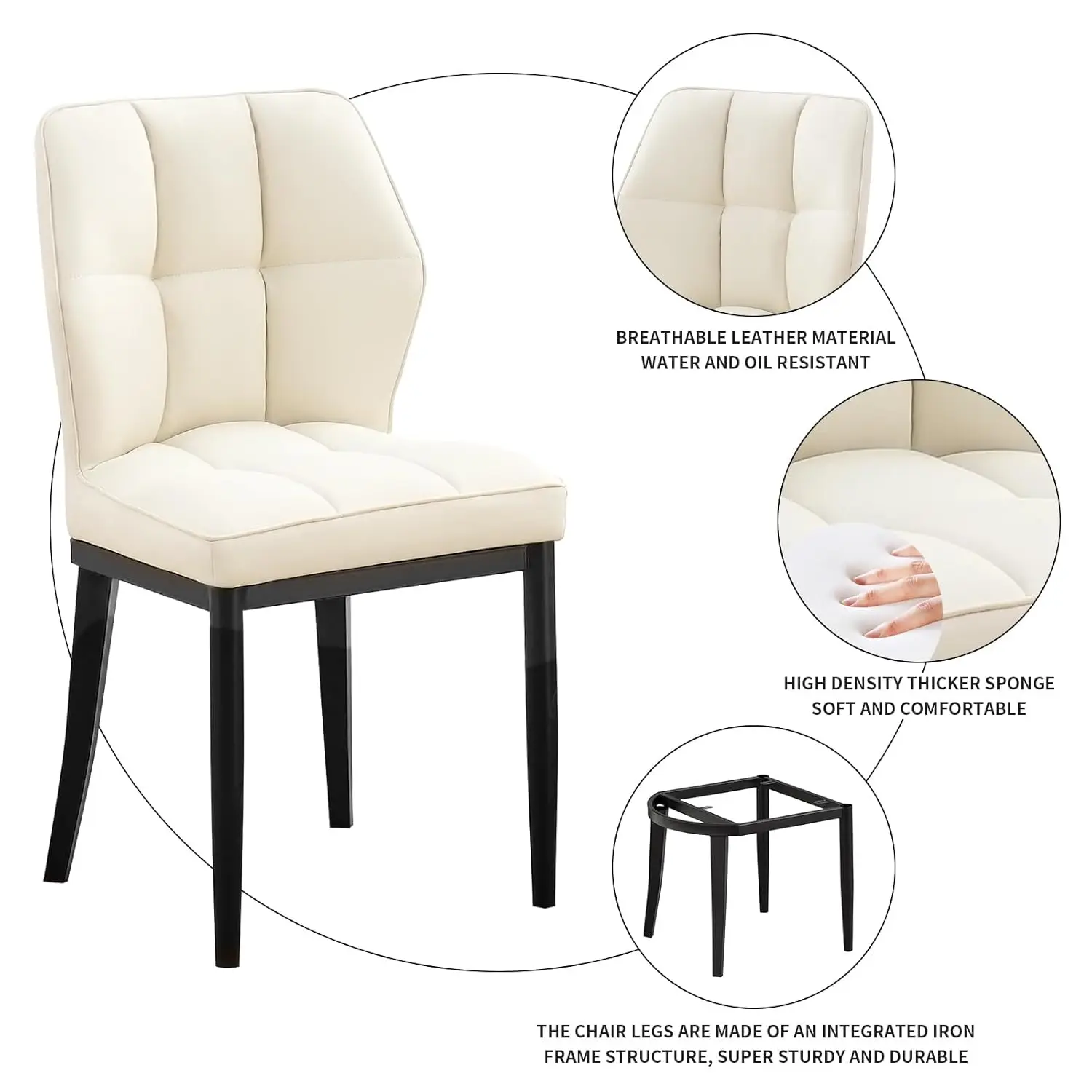 Thumbnail 4 - #41 Low Price Upholstered Dining Chairs Deals