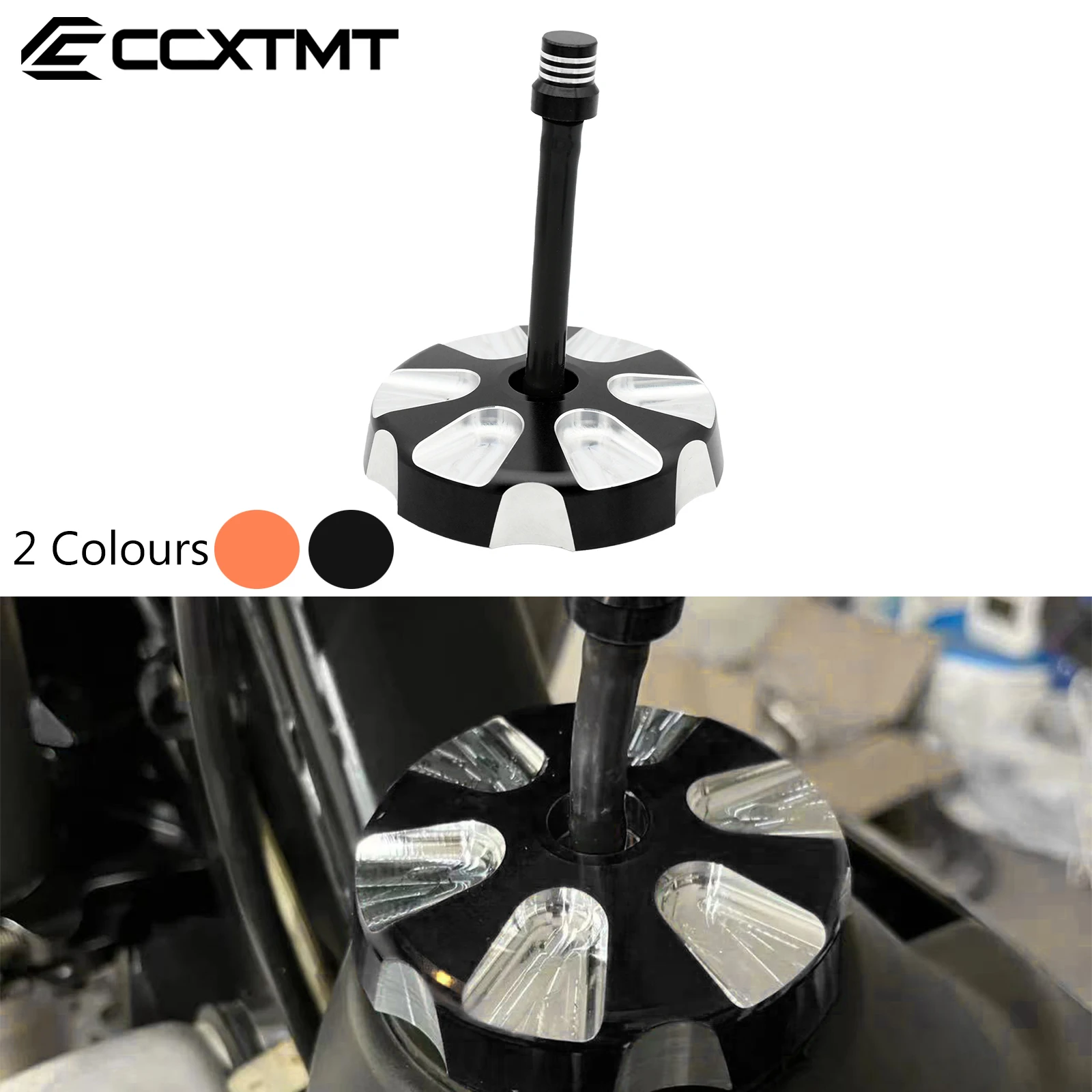 Motorcycle CNC Gas Fuel Tank Cap Cover For Husqvarna TC FC 85-450 For KTM EXC EXCF XC XCF XCW XCFW SX SXF 65-530 2011-2022 2023