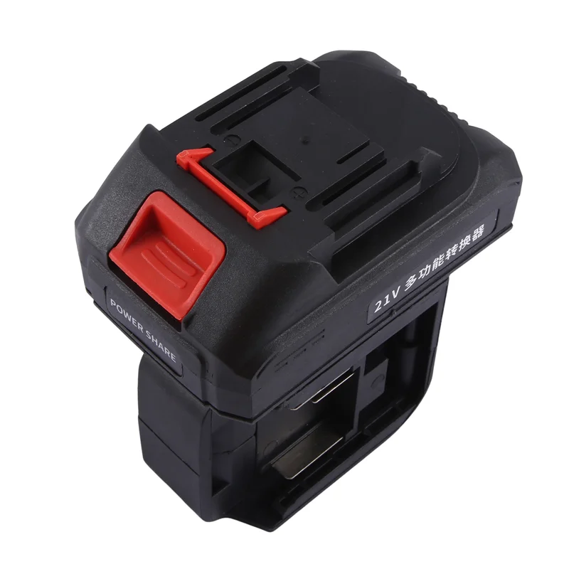 PORK-3X 2 en 1 adaptateur de batterie pour outil électrique pour perceuse à percussion électrique clé tournevis convertisseur de batterie Li